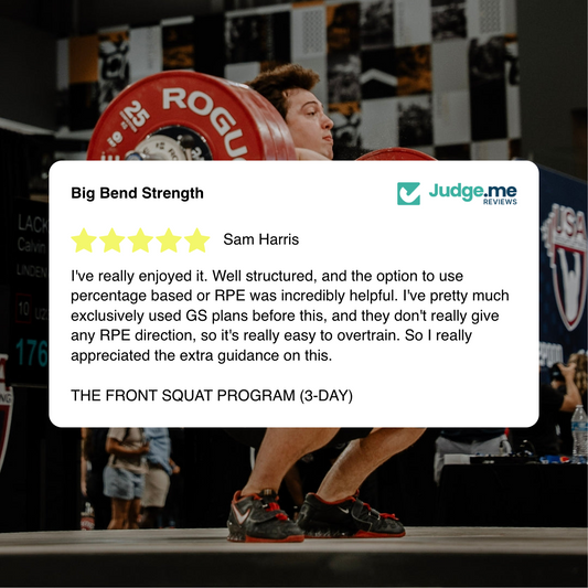 THE FRONT SQUAT PROGRAM (3-DAY)