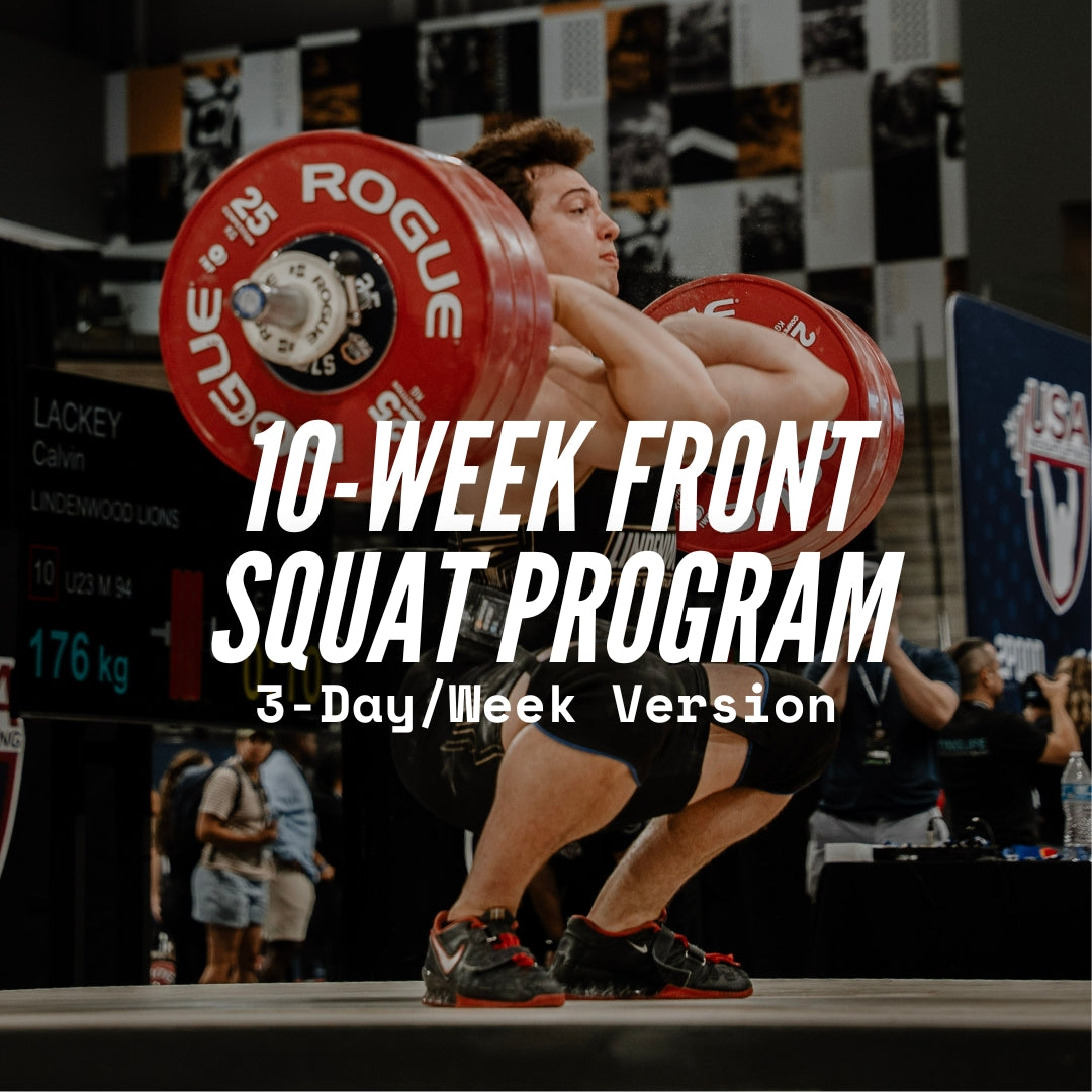 THE FRONT SQUAT PROGRAM (3-DAY)