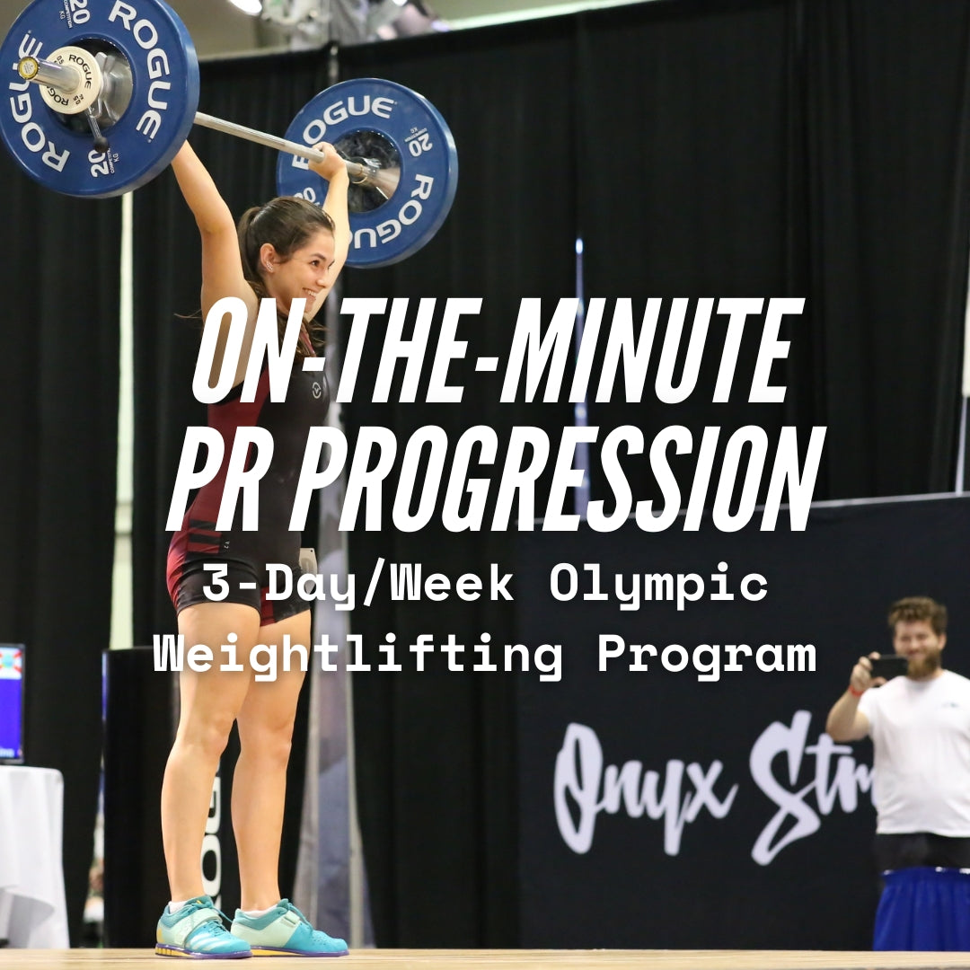 On-The-Minute: PR Progression 4-Week Program (3-Day)