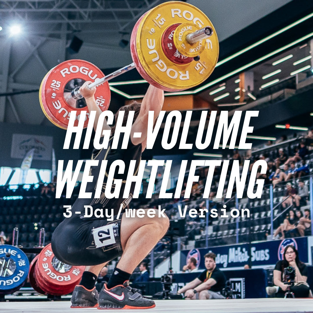 High-Volume Weightlifting (3-Day)