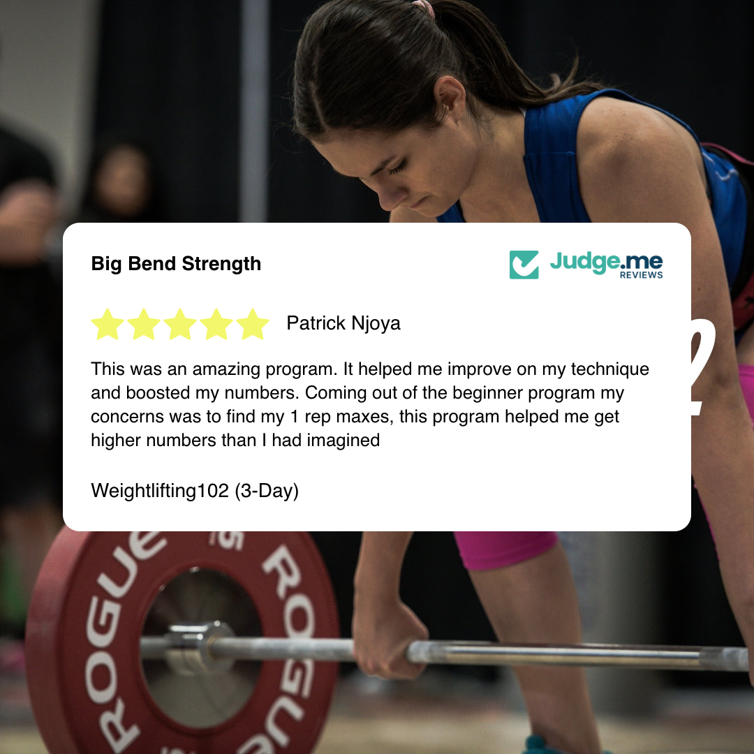 Weightlifting102 (4-Day)